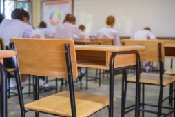 classroom with students