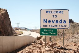 Welcome to Nevada sign