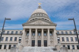 Mississippi state capitol building in Jackson