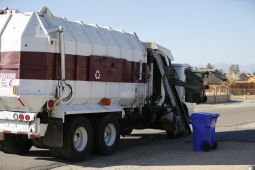 waste management truck